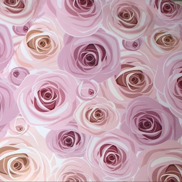 20- 6x9 Rose Print Poly Mailers - Picture 3 of 7